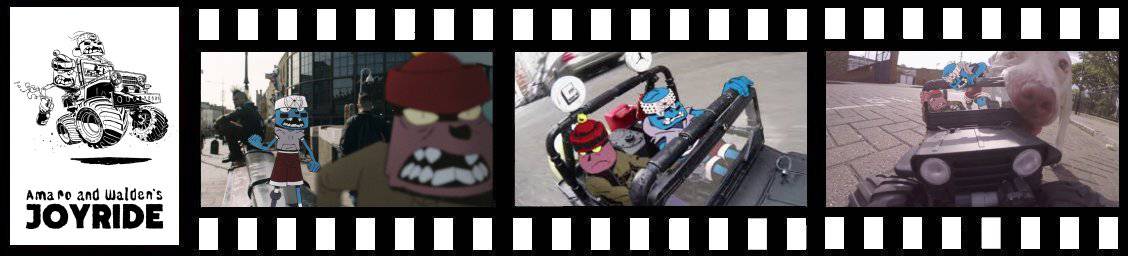 AMARO AND WALDEN'S JOYRIDE Tim McCOURT Max TAYLOR 2015 THE LINE ANIMATION LONDRES ANGLETERRE ROYAUME-UNI canal12