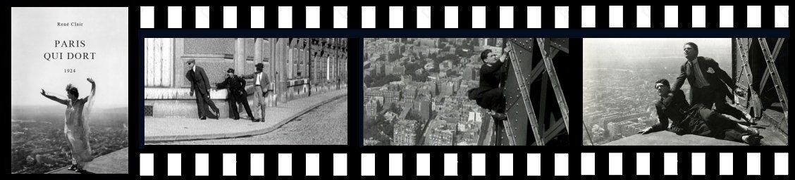 bande cine ENTR'ACTE René CLAIR 1924 canal12