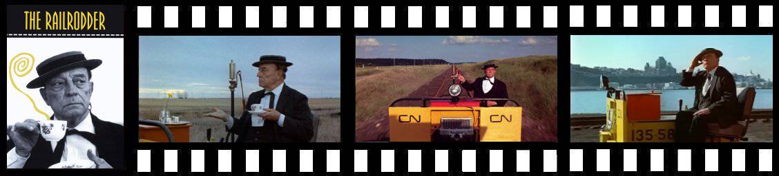 THE RAILRODDER Gerald POTTERTON 1965 THE NATIONAL FILM BOARD OF CANADA ENTRANCE ALBERTA CANADA canal12