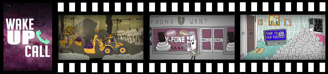 bande cine WAKE UP CALL Steve Cutts 2014 short film canal12